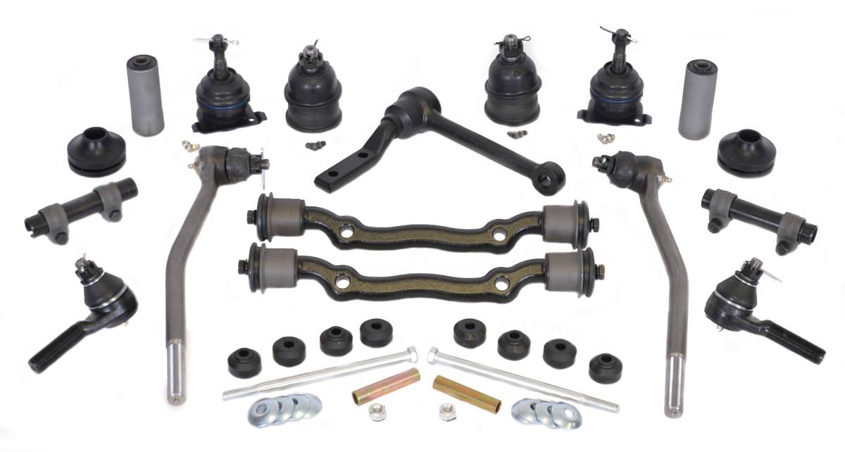 Suspension Rebuild Kit - FEKSSCAD610 - MOST COMPLETE Super Front End Repair Kit 61 62 Cadillac w/ Ball Joints 1961 1962 - Kanter Auto