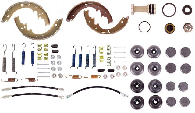 Disc Brake Pad and Rotor / Drum Brake Shoe and Drum Kit - BOKBUI631 - 1963 Buick Full Size Standard Brake Rebuild Kit (Delco power brakes) - Kanter Auto