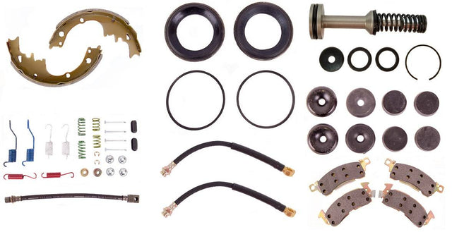 Disc Brake Pad and Rotor / Drum Brake Shoe and Drum Kit - BOKBUI855 - 1985 Buick LeSabre Standard Brake Rebuild Kit (disc/drum; power) - Kanter Auto