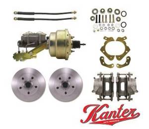 Kanter Auto Products  - Disc Brake Conversion Kit - Front, 1964 - 1972 Buick GS/Skylark/Special/Sportwagon Complete Kit