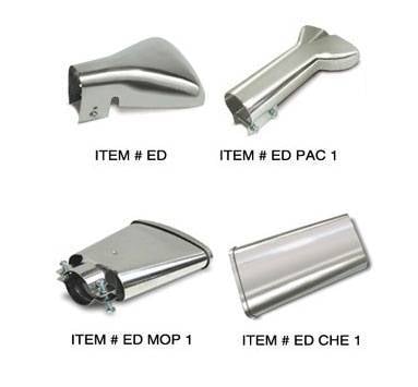 Kanter Auto Products  - Exhaust Deflector, Universal Style