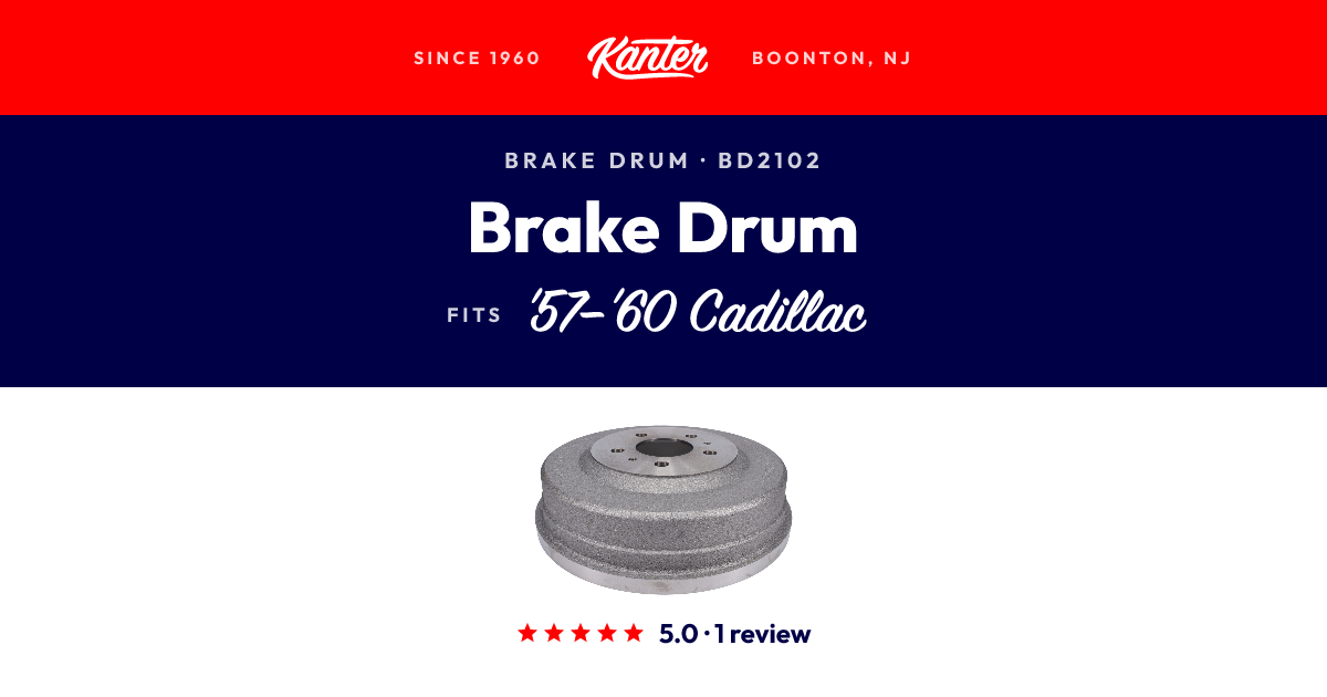 1957-1960 Cadillac Brake Drum | Kanter Auto